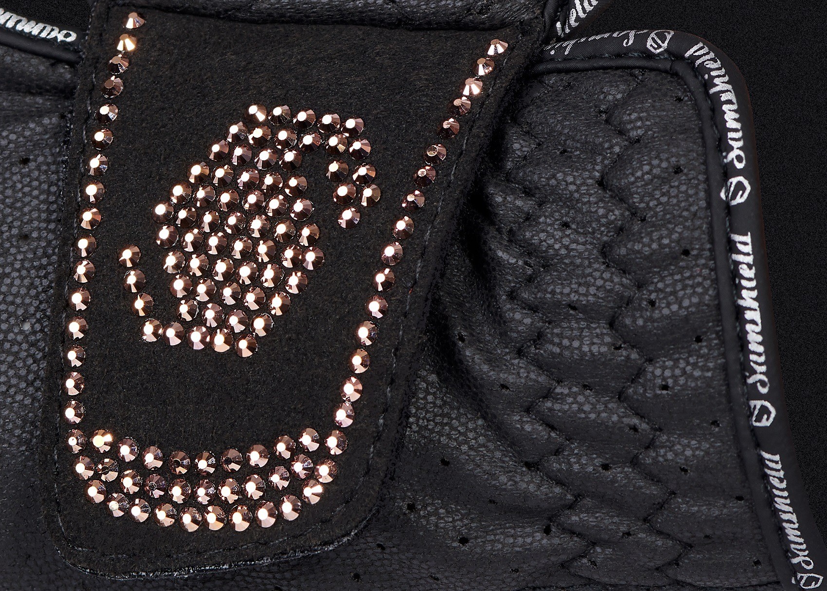 Samshield V-Skin Handschoenen – Zwart met Rosé Swarovski Samshield V-Skin Handschoenen – Zwart met Rosé Swarovski