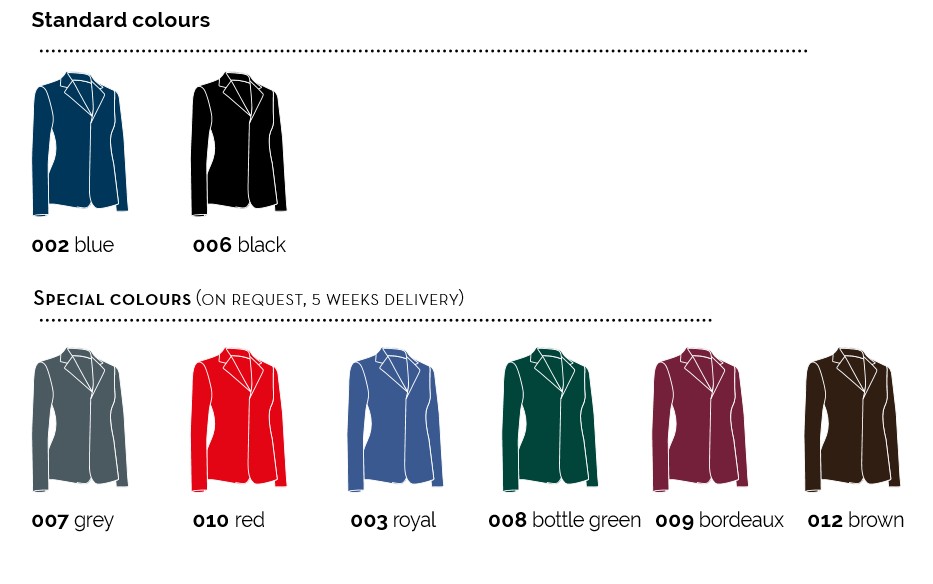 Equiline X-Cool Wedstrijdjasje Gait (Personaliseren) Equiline X-Cool Wedstrijdjasje Gait (Personaliseren)