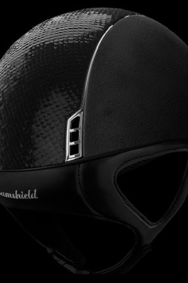 Samshield Cap Premium Zwart + Top Python + Chroom Samshield Cap Premium Zwart + Top Python + Chroom